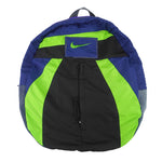 Reworked (Nike) - Green Neon Turtle Shell Windbreaker Backpack Bag