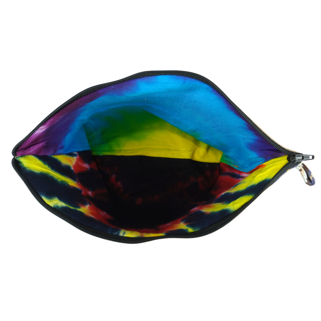 Reworked - Striped Denim Purse Medium