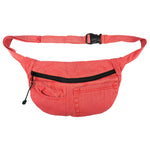 Reworked - Light Red Denim Fanny Pack Bag