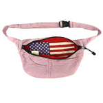 Reworked - Baby Pink Denim Fanny Pack Bag