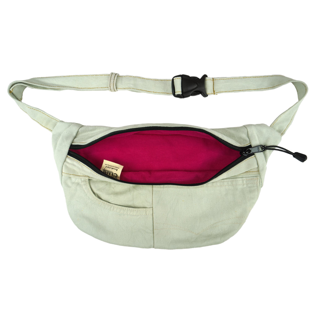 Reworked - Denim Fanny Pack Bag