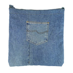 Reworked - Sacramento Denim Tote Shopping Bag