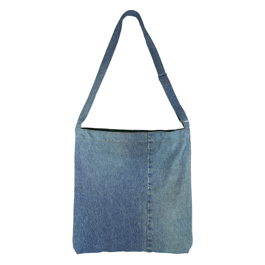 Reworked - Sacramento Denim Tote Shopping Bag