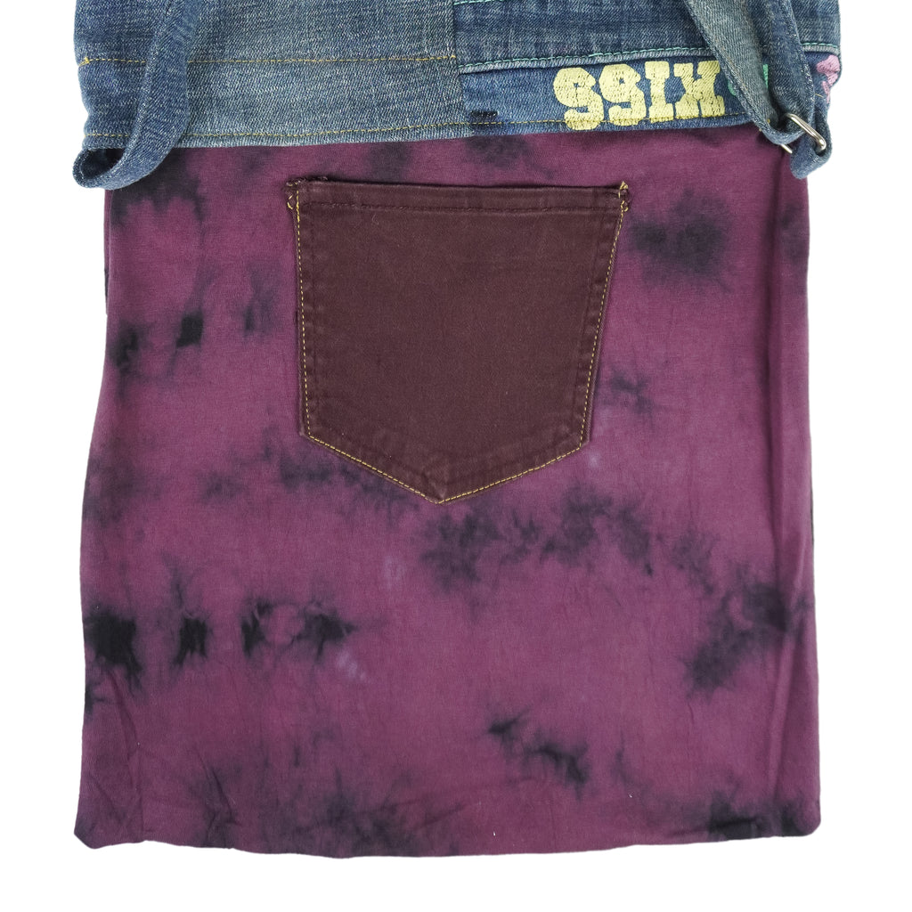 Reworked - Romantic Fiction Denim Tote Shopping Bag