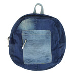 Reworked - Denim X Cardinals Baseball Turtle Shell Backpack Bag