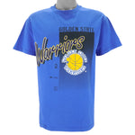 Champion - NBA Golden State Warriors Single Stitch T-Shirt 1980s Large Vintage Retro Basketball
