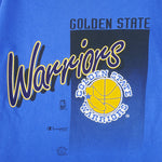 Champion - NBA Golden State Warriors Single Stitch T-Shirt 1980s Large Vintage Retro Basketball