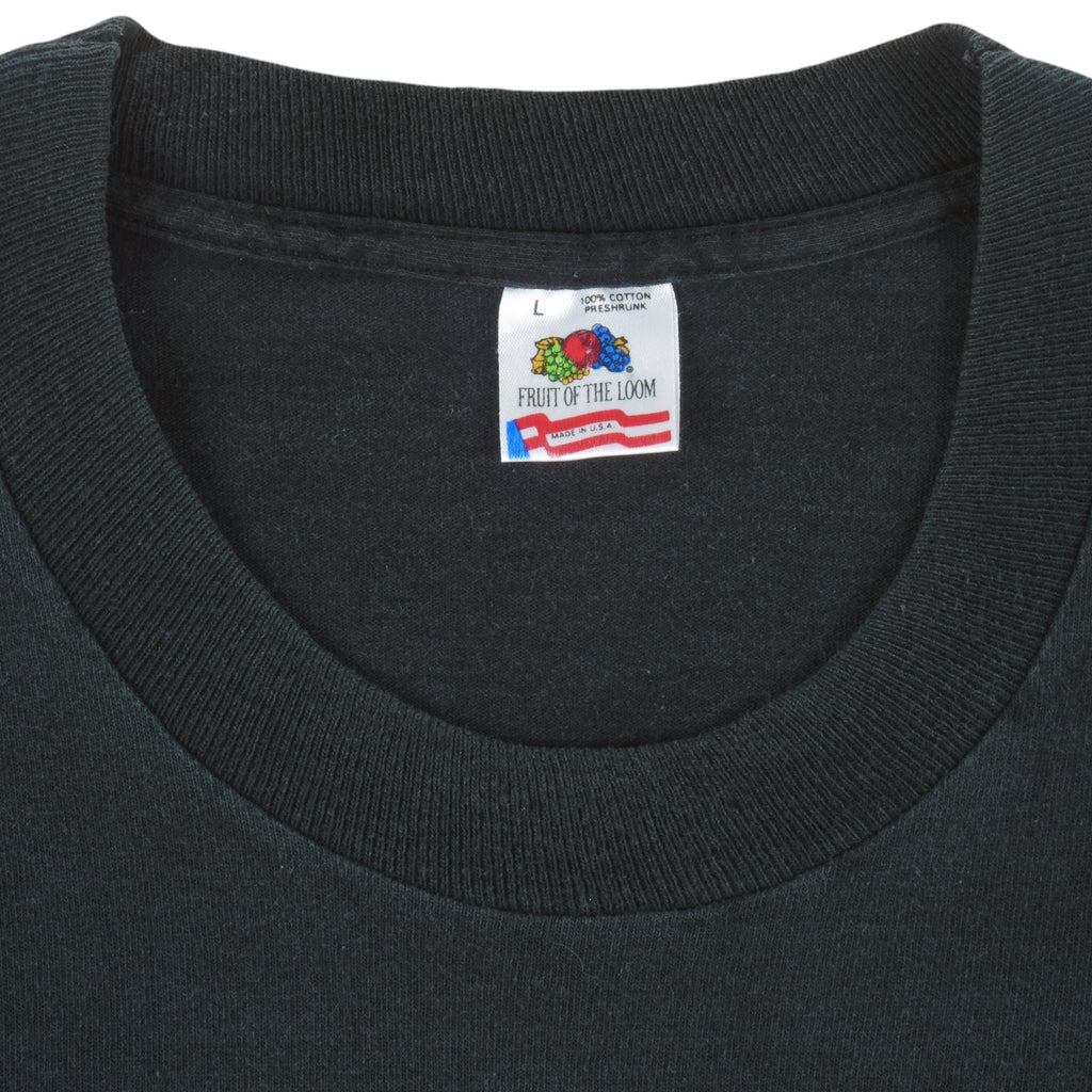 NFL (Fruit Of The Loom) - Houston Oilers Division Champs T-Shirt 1991 Large Vintage Retro Football