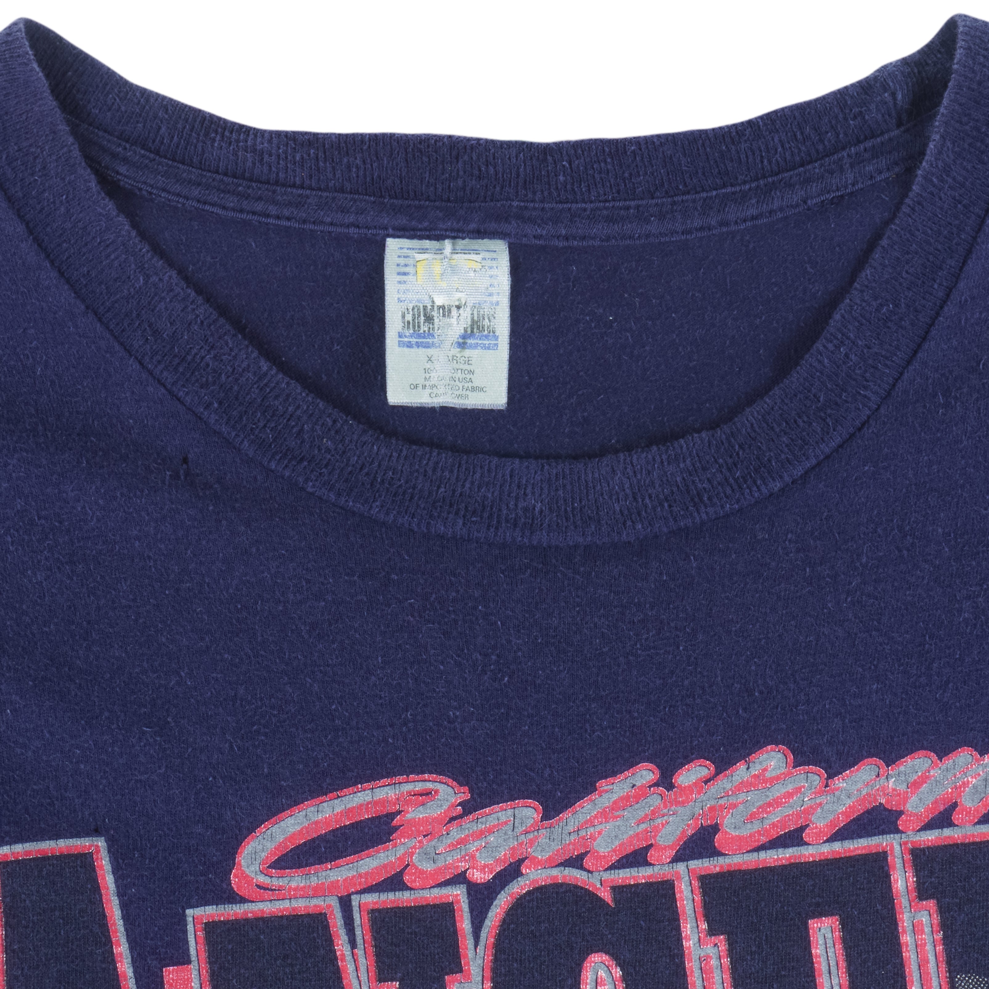 MLB (Logo 7) - California Angels T-Shirt 1995 X-Large Vintage Retro Baseball