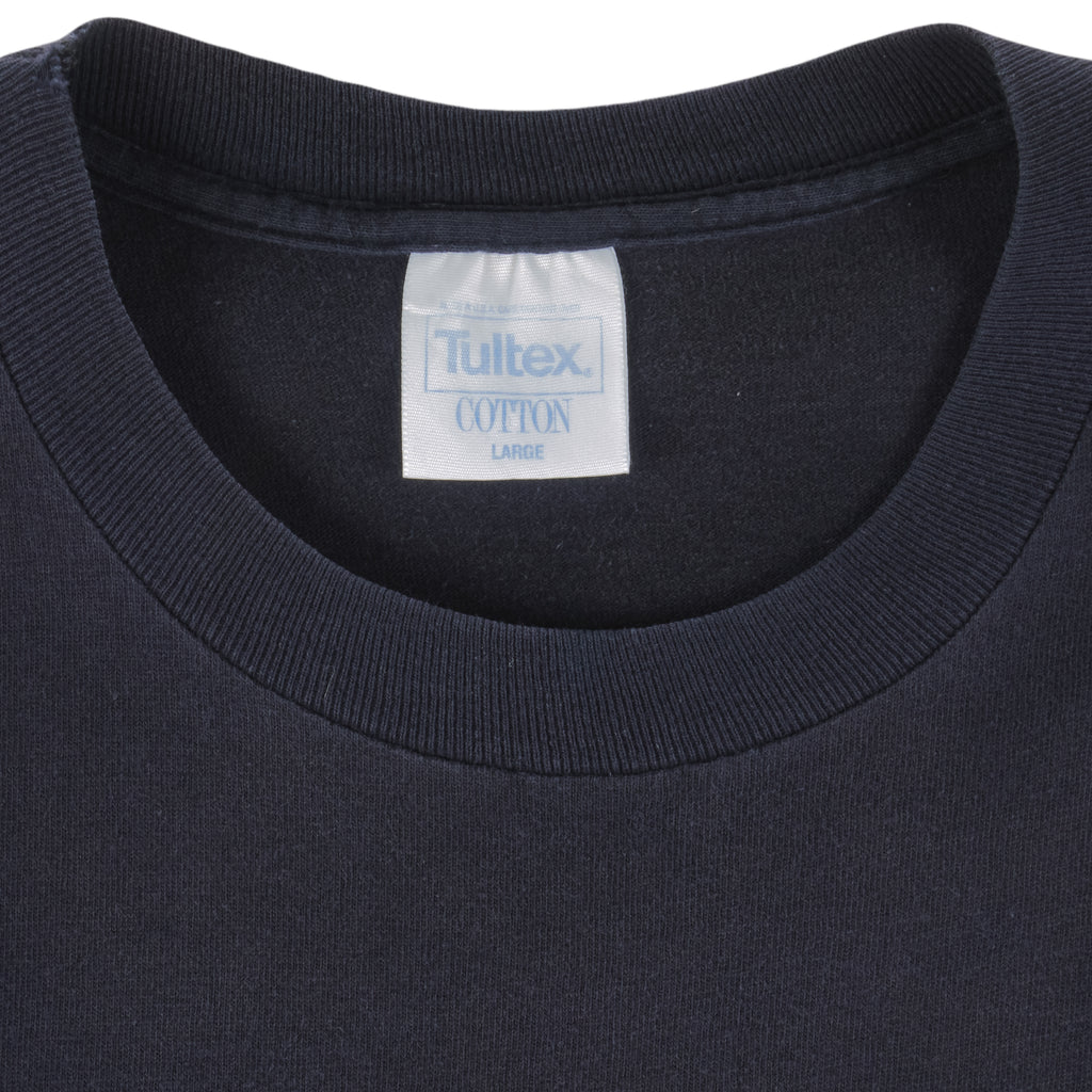 NHL (Logo 7) - Pittsburgh Penguins Single Stitch T-Shirt 1990 Large Vintage Retro Hockey