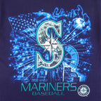 MLB - Seattle Mariners Big Logo T-Shirt 2001 Large Vintage Retro Baseball