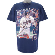 MLB - Atlanta Braves Ryan Klesko T-Shirt 1997 X-Large Vintage Retro Baseball