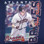 MLB - Atlanta Braves Ryan Klesko T-Shirt 1997 X-Large Vintage Retro Baseball