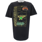 NHL (Nutmeg) - Minnesota North Stars Single Stitch T-Shirt 1990s X-Large Vintage Retro Hockey