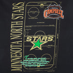 NHL (Nutmeg) - Minnesota North Stars Single Stitch T-Shirt 1990s X-Large Vintage Retro Hockey