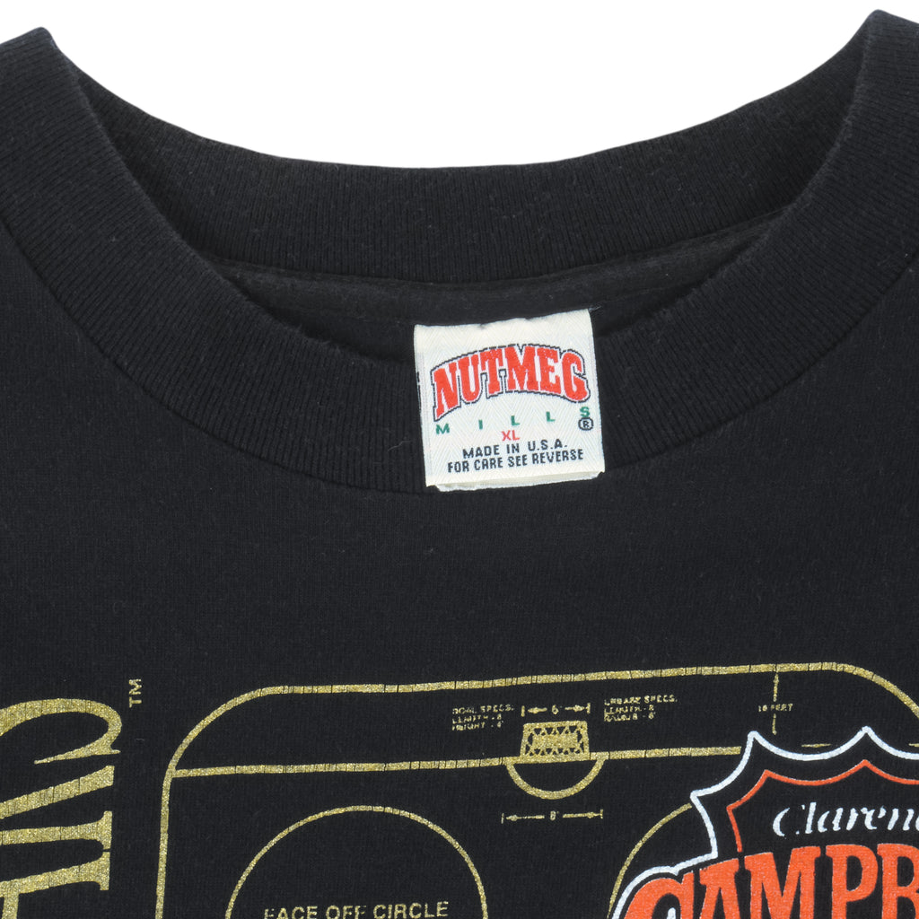 NHL (Nutmeg) - Minnesota North Stars Single Stitch T-Shirt 1990s X-Large Vintage Retro Hockey