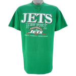 NFL - New York Jets Football Single Stitch T-Shirt 1980s Large