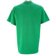 NFL - New York Jets Single Stitch T-Shirt 1980s Large Vintage Retro Football