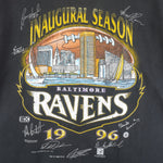 NFL (Shirt Xplosion) - Baltimore Ravens Inaugural Season T-Shirt 1996 XX-Large Vintage Retro Football