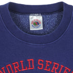 MLB (Fruit Of The Loom) - Atlanta Braves World Series Champs Sweatshirt 1995 Large Vintage Retro Baseball