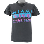 Vintage (Screen Stars Best) - Miami Vice Stunt Team T-Shirt 1984 Small Youth Vintage Retro