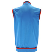 Puma - Blue Zip-Up Vest 1990s Small Vintage Retro