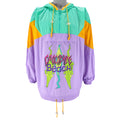 Adidas - Crocodile Beach Pullover Windbreaker 1990s X-Large Vintage Retro