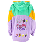 Adidas - Crocodile Beach Pullover Windbreaker 1990s X-Large Vintage Retro