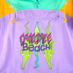 Adidas - Crocodile Beach Pullover Windbreaker 1990s X-Large Vintage Retro