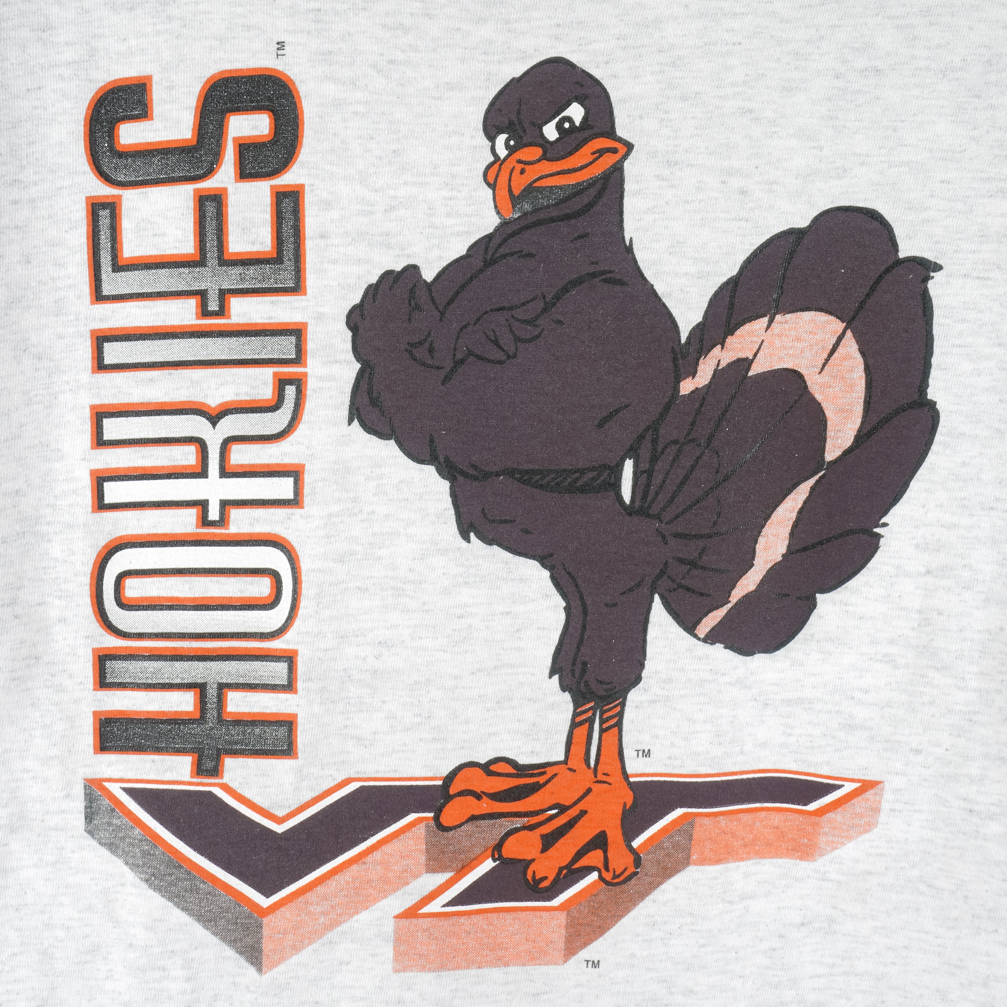 NCAA (Soffe's Choice) - Virginia Tech Hokies Single Stitch T-Shirt 1990s X-Large Vintage Retro College