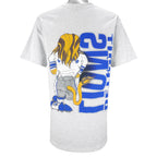 NFL (Nutmeg) - Detroit Lions Single Stitch T-Shirt 1990s Large Vintage Retro Football
