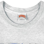 NFL (Nutmeg) - Detroit Lions Single Stitch T-Shirt 1990s Large Vintage Retro Football