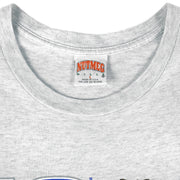 NFL (Nutmeg) - Detroit Lions Single Stitch T-Shirt 1990s Large Vintage Retro Football