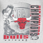 NBA (CSA) - Chicago Bulls NBA Finals World Champions T-Shirt 1998 Medium Vintage Retro Basketball