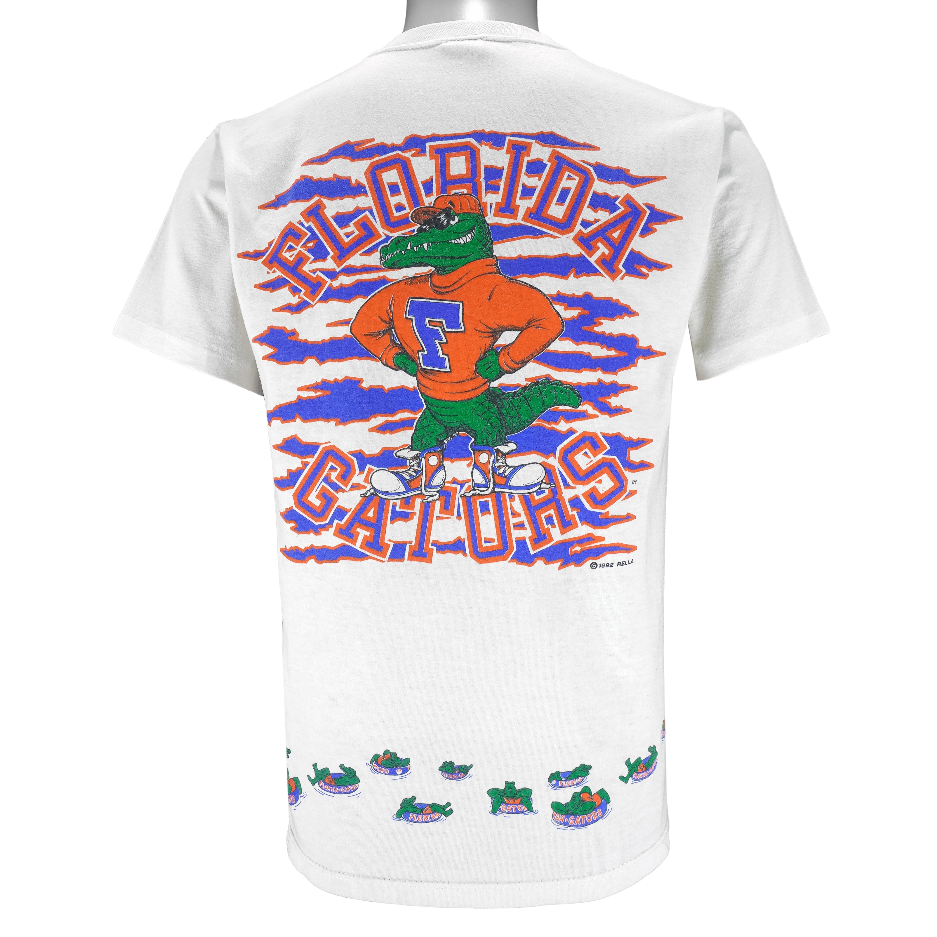 NCAA (Jerzees) - Florida Gators Single Stitch T-Shirt 1992 Medium Vintage Retro College
