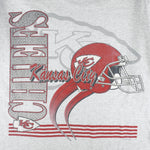 NFL (True Fan) - Kansas City Chiefs Helmet Single Stitch T-Shirt 1994 X-Large Vintage Retro Football