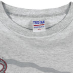 NFL (True Fan) - Kansas City Chiefs Helmet Single Stitch T-Shirt 1994 X-Large Vintage Retro Football