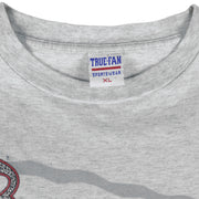 NFL (True Fan) - Kansas City Chiefs Helmet Single Stitch T-Shirt 1994 X-Large Vintage Retro Football