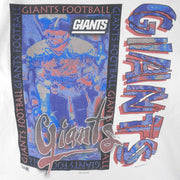 NFL (Magic Johnson T's) - New York Giants Single Stitch T-Shirt 1994 Large Vintage Retro Football