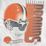 NFL (Riddell) - Cleveland Browns Helmet T-Shirt 1998 Large Vintage Retro Football