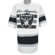 NFL (Nutmeg Mills) - Los Angeles Raiders Jersey 1990s X-Large Vintage Retro Football