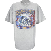 NFL (Lee) - Tennessee Titans Central Division Champs T-Shirt 2000 X-Large Vintage Retro Football