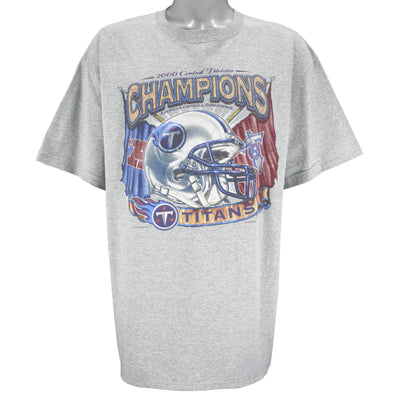 NFL (Lee) - Tennessee Titans Central Division Champs T-Shirt 2000 X-Large
