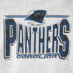 NFL (Trench) - Carolina Panthers Roll Em Ups T-Shirt 1993 X-Large Vintage Retro Football