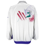 Adidas - Blue & White Colorway Jacket 1990s X-Large