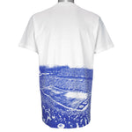 NFL (Logo 7) - Buffalo Bills Helmet Single Stitch T-Shirt 1990s Large Vintage Retro Football