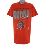 NHL (Artex) - Chicago Wolves Single Stitch T-Shirt 1994 X-Large
