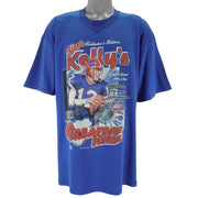 NFL (Joy Athletic) - Buffalo Bills Jim Kelly T-Shirt 2001 XX-Large Vintage Retro Football