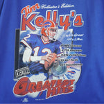 NFL (Joy Athletic) - Buffalo Bills Jim Kelly T-Shirt 2001 XX-Large Vintage Retro Football