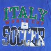 Vintage - Italy World Cup Soccer France Coupe De Monde T-Shirt 1994 Medium Vintage Retro 